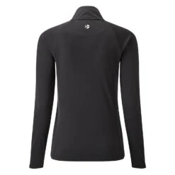 Gill Womens UV Tec Long Sleeve Zip Tee - Charcoal -Gill 2019 Gill Womens UV Tec Long Sleeve Zip Tee UV009W Charocal 3