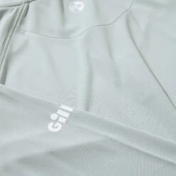Gill Womens UV Tec Long Sleeve Zip Tee -Gill 2019 Gill Womens UV Tec Long Sleeve Zip Tee UV009W MediumGrey 5