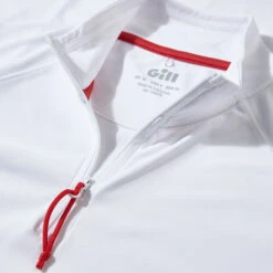 Gill Womens UV Tec Long Sleeve Zip Tee - White 10 Gill Womens UV Tec Long Sleeve Zip Tee - White -Gill 2019 Gill Womens UV Tec Long Sleeve Zip Tee UV009W White 4