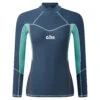 Gill Womens Pro Rash Vest Long Sleeve - Ocean -Gill 2020 Gill 5020W Ocean 1