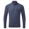 Gill Mens UV Tec Zip Neck Long Sleeve Tee - Ocean -Gill 2020 Gill UV009 Ocean 1