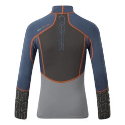 Gill Junior Zenlite Dinghy Sailing Wetsuit Top - Ocean -Gill 2020 Gill 5003J OCEAN STEEL GREY 3