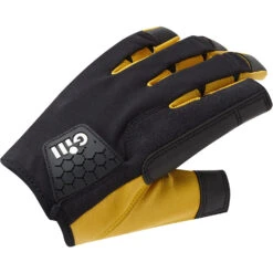 Gill Pro Long Finger Sailing Gloves - Black
