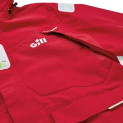 Gill OS2 Offshore / Coastal Sailing Jacket - Red -Gill 2022 Gill OS2 Offshore Sailing Jacket OS25J RED01 3