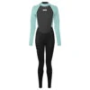 Gill Womens Pursuit 4/3mm Wetsuit - Eggshell -Gill 2023 Gill Womens Pursuit Fullsuit Wetsuit 5029W EGGSHELL BLACK 1