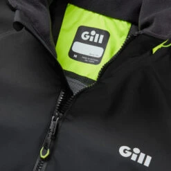 Gill OS3 Coastal Jacket - Graphite -Gill 2024 Gill OS3 Sailing Jacket OS33J BLACK 3