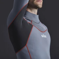 Gill Zenlite Sailing Wetsuit Top - Steel -Gill 5003 ste01 model 3