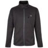Gill Knit Fleece Jacket - Ash -Gill Gill Mens Knit Jacket Ash Front